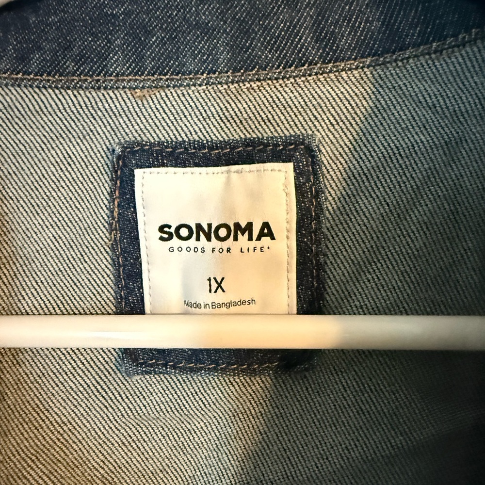 Sonoma Light Blue Denim Jacket - Picture 2 of 4